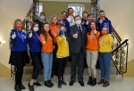 Бурков встретился с омскими школьниками — финалистами федерального конкурса «Большая перемена»