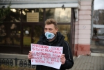 Полиция задержала участников пикета против назначения Мураховского новым главой омского минздрава