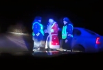 В Омске автоинспекторы задержали пьяного Деда Мороза за рулем (Видео)