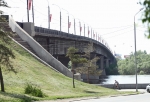 У Ленинградского моста в Омске построят развязку под американский отель, которого пока еще нет