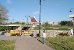 В Омске после очередной реконструкции вновь заработал «сухой» фонтан на Бударина