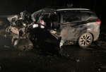 В лобовом ДТП на омской трассе погиб водитель, еще четверо человек пострадали