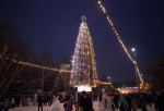 Главную городскую елку в этом году установят у омского цирка