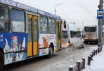 Омичи снова жалуются на переполненные автобусы и долгое ожидание транспорта