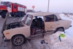 В Омской области в столкновении «Нивы» с ВАЗом пострадали четыре человека