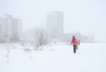 В Омской области в выходные ожидается понижение температуры, сильный ветер и снег