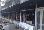В Омске напротив политеха сгорел спортмагазин и пострадали квартиры - ранее здесь уже был пожар