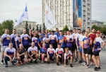Сотрудники компании «Газпромнефть-СМ» пробежали Сибирский международный марафон