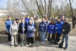 Омские единороссы присоединились к областному субботнику