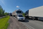 Водитель фуры погиб в аварии на омской трассе смерти 