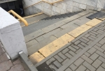 У сквера Дзержинского в центре Омска закрыли вход в подземный переход