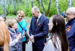 Дмитрий Перминов и Юрий Шаповалов приняли участие в акции «И в каждый двор пришла Победа»