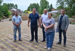 Сквер в Знаменке и другие соцобъекты: Хоценко с командой проверяет реализацию проектов в северных районах