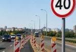 У Ленинградского моста в Омске действует новый скоростной режим