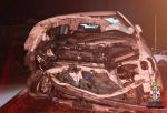 В Калачинске 20-летний водитель протаранил автомобиль женщины с тремя детьми