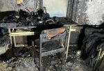 В Омске пожар, в котором погибли два человека, возник из-за электросчетчика