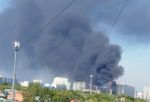 В больнице умер один из пострадавших при пожаре на омской стройке
