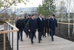 Губернатор Хоценко оценил темпы строительства нового микрорайона на Левобережье
