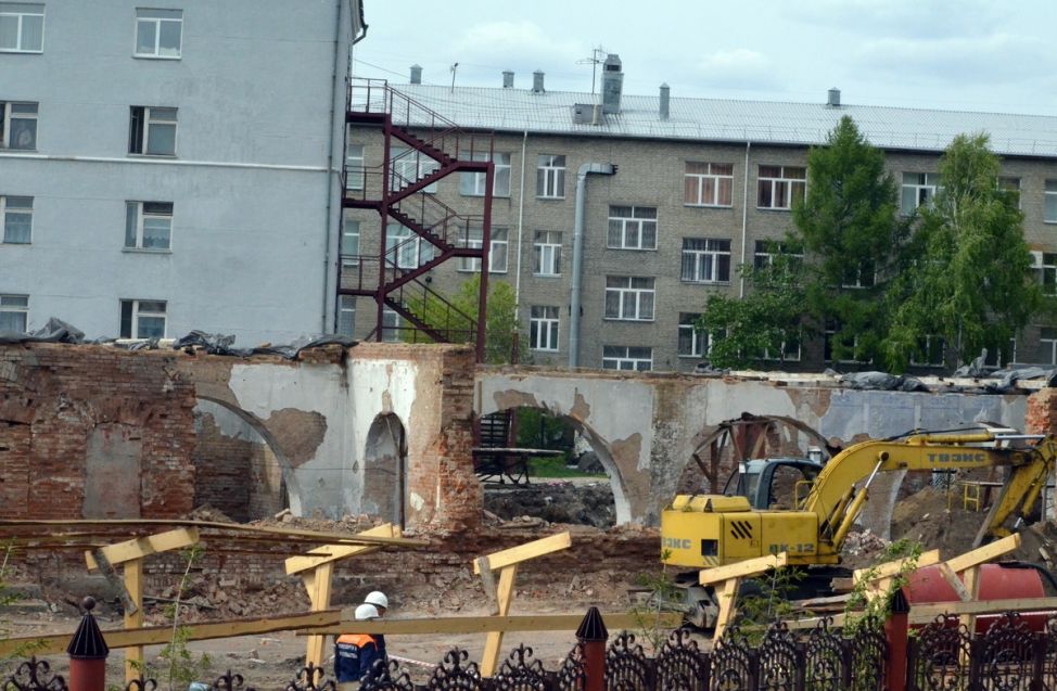 Восстановление Омской крепости идет полным ходом