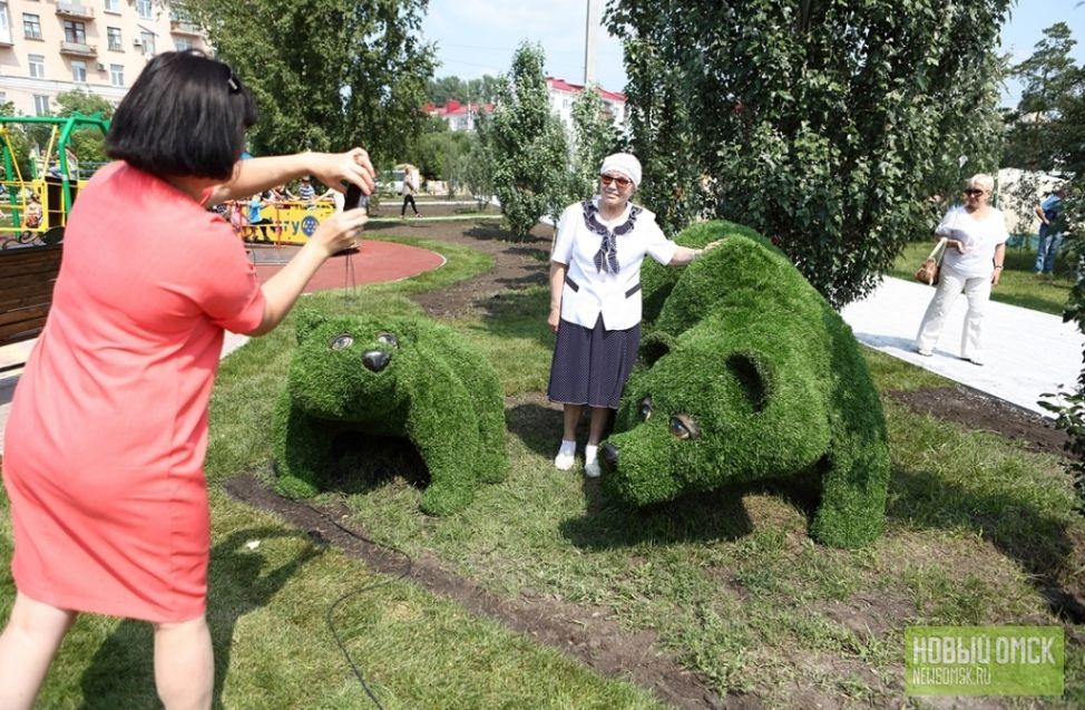 Открылся новый сквер: что сфотографировать, помимо фигуры «Я люблю Омск»