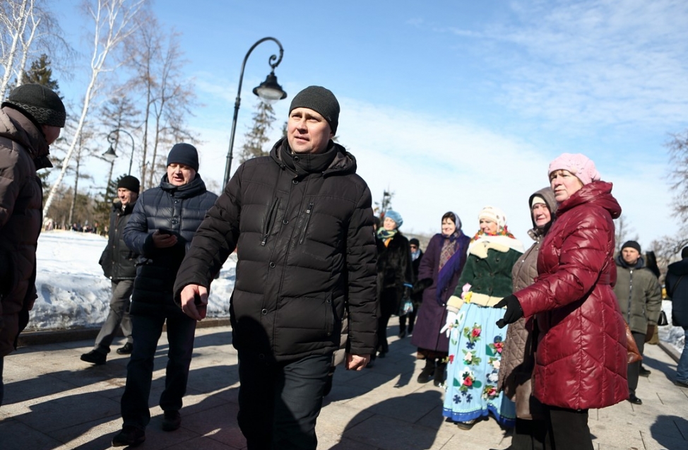 В Омске прошли масленичные гуляния (фото)