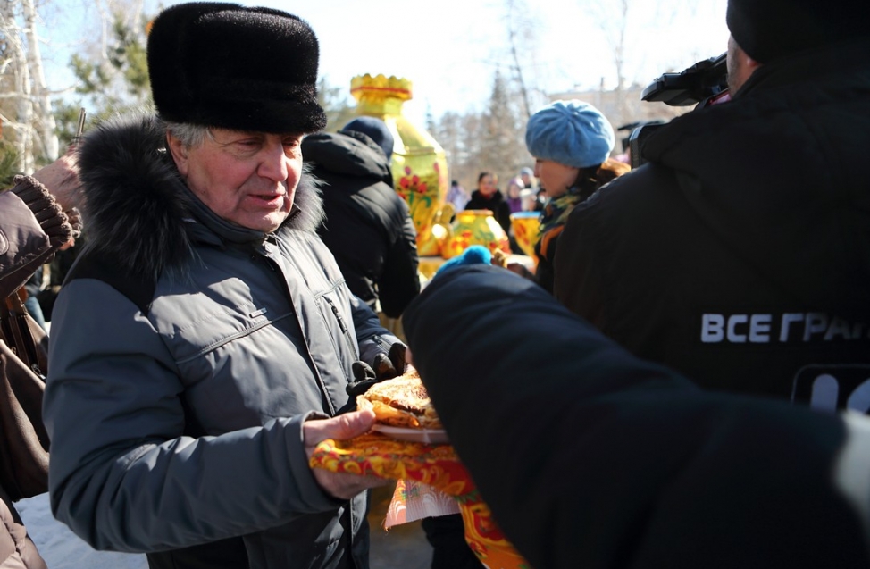 В Омске прошли масленичные гуляния (фото)