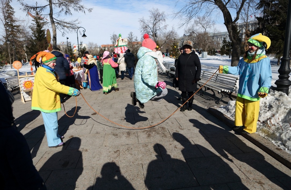 В Омске прошли масленичные гуляния (фото)