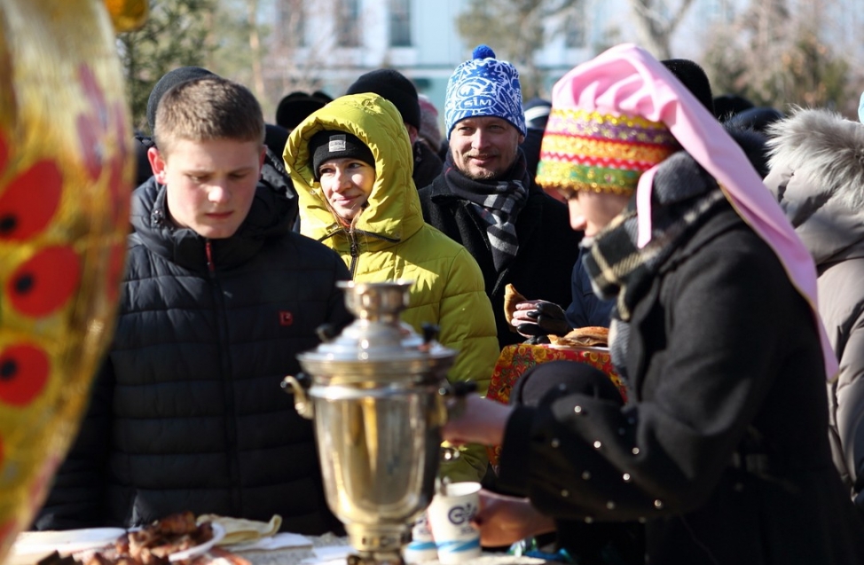 В Омске прошли масленичные гуляния (фото)