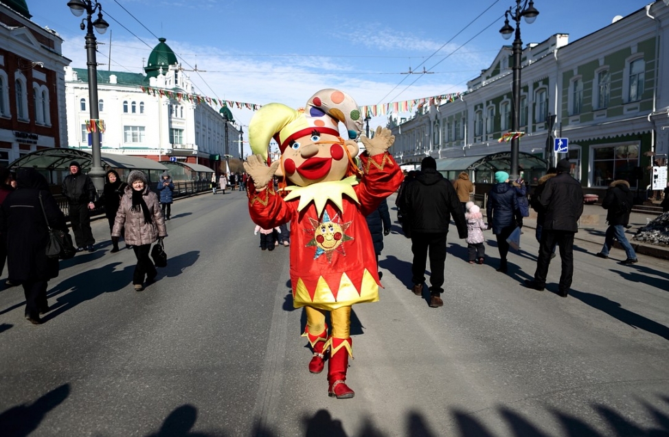 В Омске прошли масленичные гуляния (фото)