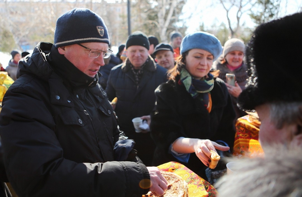 В Омске прошли масленичные гуляния (фото)