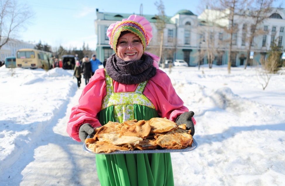 В Омске прошли масленичные гуляния (фото)