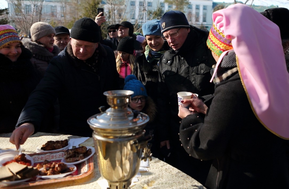 В Омске прошли масленичные гуляния (фото)