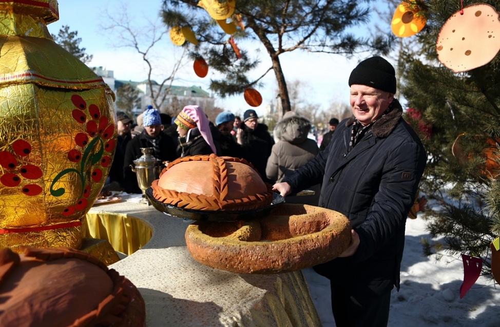 В Омске прошли масленичные гуляния (фото)