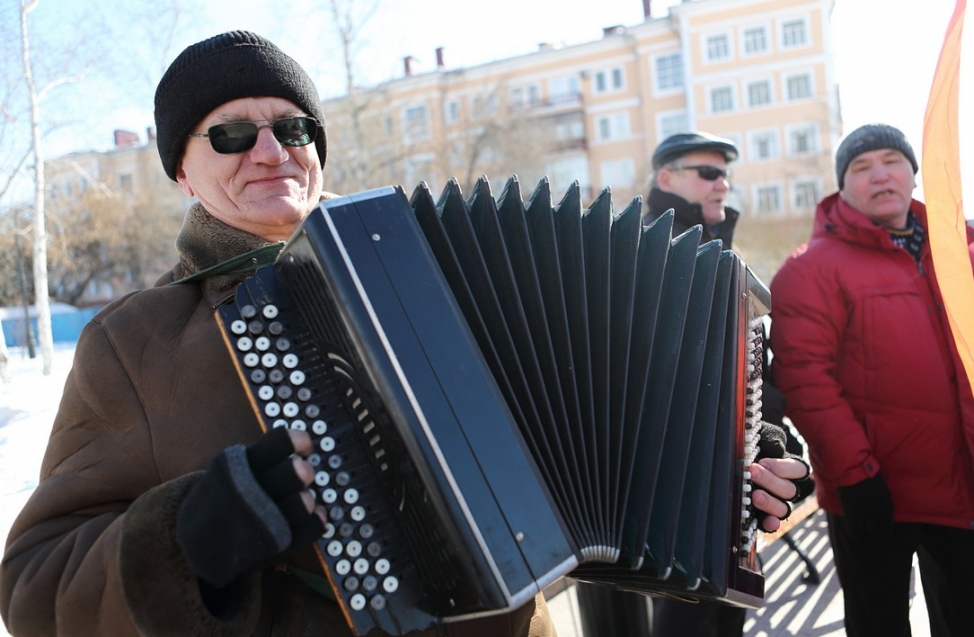 В Омске прошли масленичные гуляния (фото)