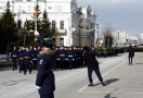 В Омске прошел парад в честь Дня защитника отечества