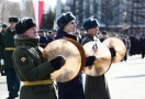 В Омске прошел парад в честь Дня защитника отечества