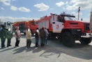 Тушение «пожара», показ техники, полевая кухня: как проходит фестиваль «Пожарный служитель» в Омске
