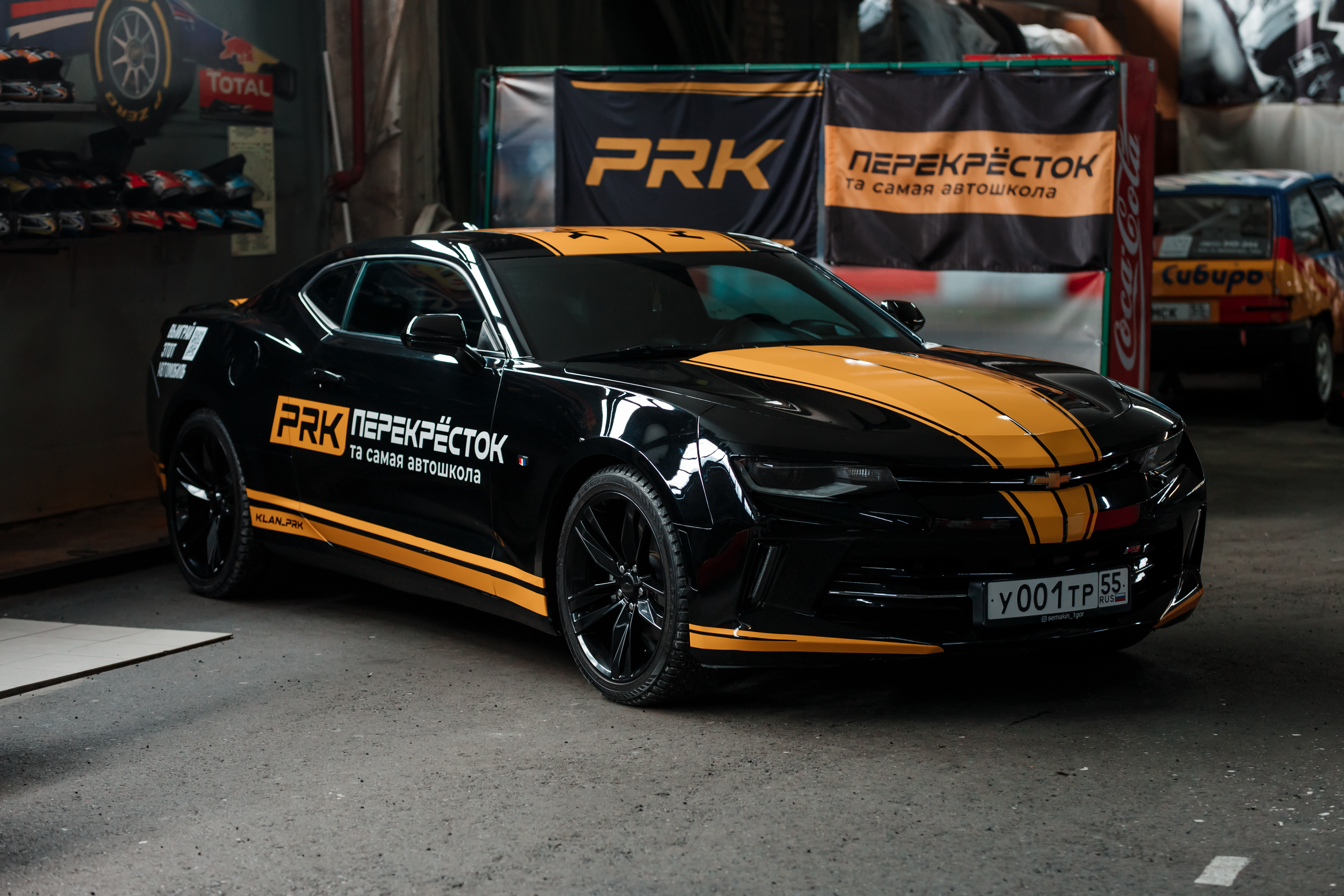 Федеральная автошкола Перекрёсток разыграла крутой спорткар Chevrolet Camaro