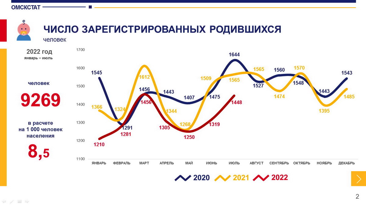 Проект демография омск